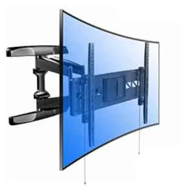 Double arm, cantilever full motion bracket TV wall mount Dublin